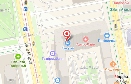 ВТБ Банк Москвы на улице Циолковского на карте