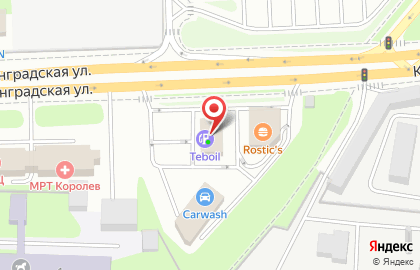 Автосервис Shell на Калининградской улице на карте
