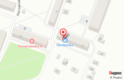 Супермаркет Молодежный в Ярославле на карте