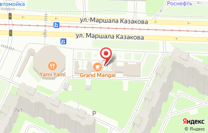 Цветочный магазин в Санкт-Петербурге на карте