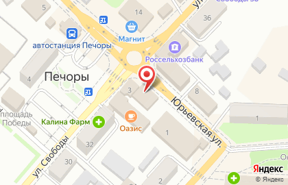 Магазин Балтика на Юрьевской улице на карте