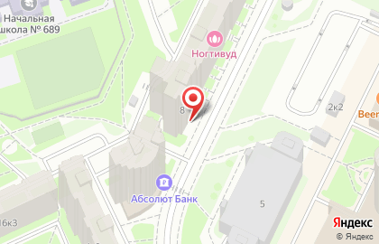 Зоомагазин PetXP на проспекте Большевиков на карте