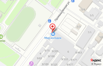 Мир колодок на Промышленной улице на карте