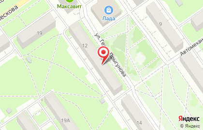 Салон-парикмахерская Надежда в Автозаводском районе на карте