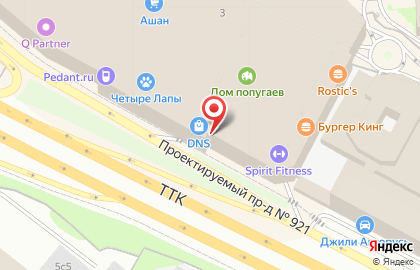 Ювелирный ломбард Sunlight на Ленинском проспекте на карте