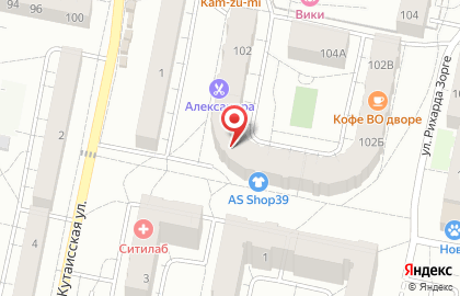 Магазин Baby Shop в Ленинградском районе на карте