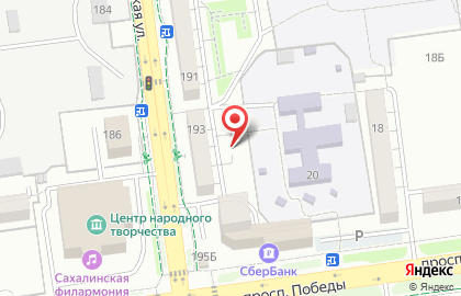 Скорпион на Комсомольской на карте