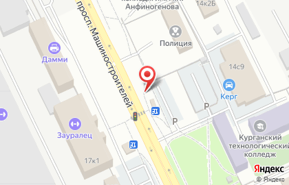 Магазин продуктов на проспекте Машиностроителей, 14/1 на карте