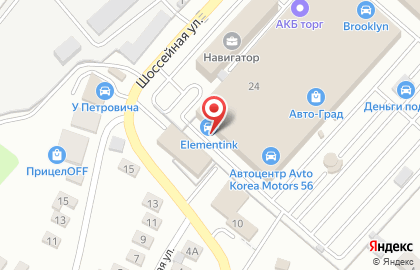 Автоцентр ELEMENT.ink на карте