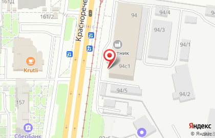 Атем тм на Краснореченской улице на карте
