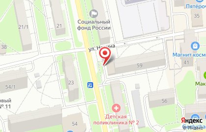 Магазин Чайный двор в переулке Ногина на карте