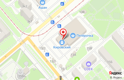 Салон Чистый Пух в Пролетарском районе на карте