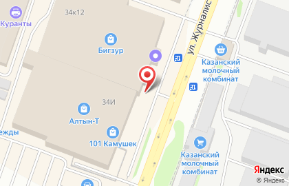 Базис в Советском районе на карте