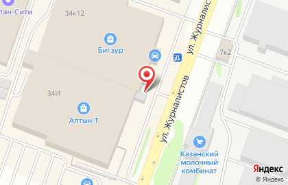 Офисный центр в Казани на карте