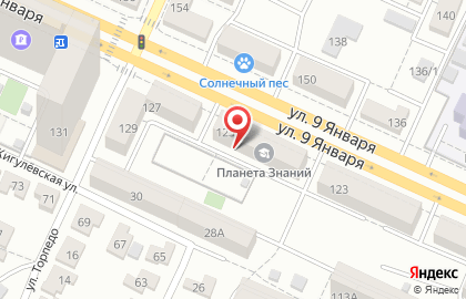 Торгово-монтажная компания Академия Окон в Советском районе на карте