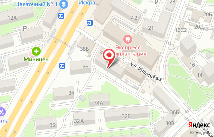 Банкомат Авангард в Первореченском районе на карте