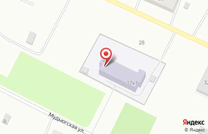 Средняя общеобразовательная школа №60 с дошкольным отделением в Архангельске на карте