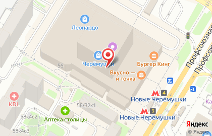 Фитнес-центр Fitjumping (fitjumping.ru) на Профсоюзной улице на карте