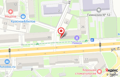 Магазин Империя камня в Правобережном районе на карте