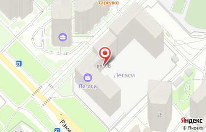 Legacy на карте