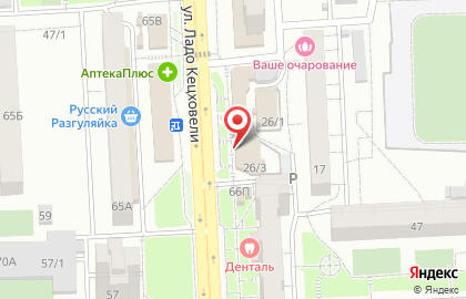 Продуктовый магазин в Красноярске на карте