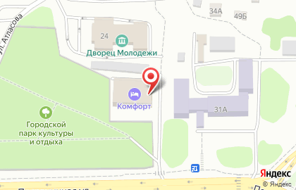 Мебельный салон Комфорт в Петропавловске-Камчатском на карте