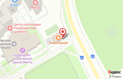 Диана, Московская область на улице Маршала Жукова на карте