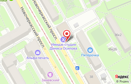Ателье Atelier365 на Новочеркасском проспекте на карте