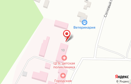 Светловская городская окружная больница на карте