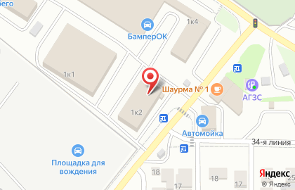 Склад-магазин Ларес на карте