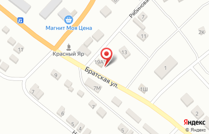 Банкомат СберБанк на Братской улице на карте