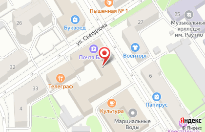 Компьютерная академия ШАГ на улице Дзержинского на карте