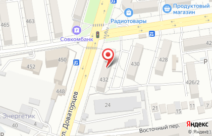 Светоч на улице Мира на карте