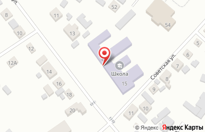 Средняя общеобразовательная школа с. Лебедевка на карте