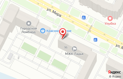 Магазин разливного пива Шихан в Ханты-Мансийске на карте