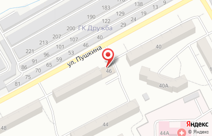 Супермаркет Магнит в Саранске на карте