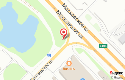 Московская Славянка на карте
