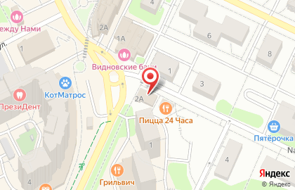 Магазин овощей и фруктов в Москве на карте