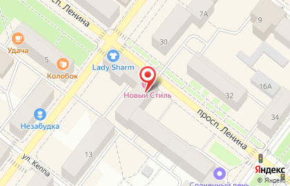 Участковый пункт полиции на проспекте Ленина на карте