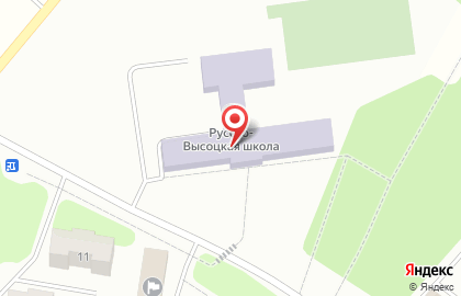 Средняя общеобразовательная школа с. Русско-Высоцкое в Санкт-Петербурге на карте