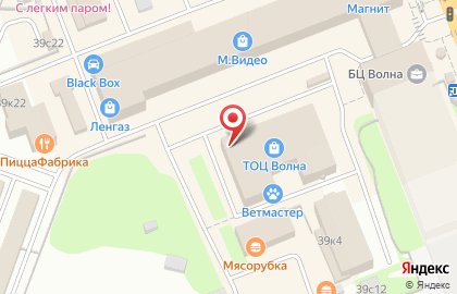 Мебельный салон Ангстрем на Большой Санкт-Петербургской улице на карте
