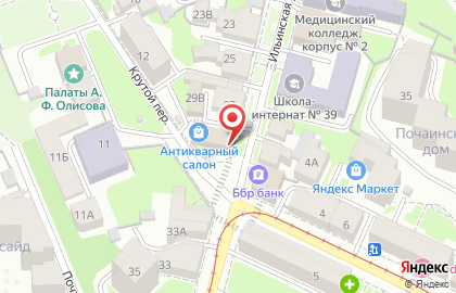 Чистая планета на Ильинской улице на карте