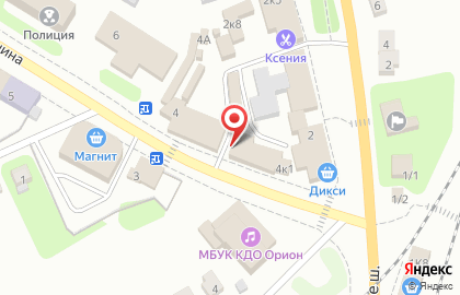 Фирменный салон Мегафон на улице Ленина на карте