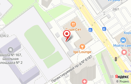 Шиномонтажная мастерская на Ленинградском шоссе, 35 ст3 на карте
