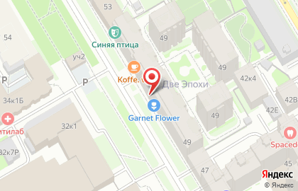Цветочный салон Garnet flower на карте