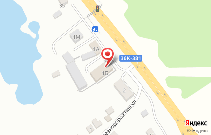 Торговая компания Лесная корпорация на Железнодорожной улице на карте