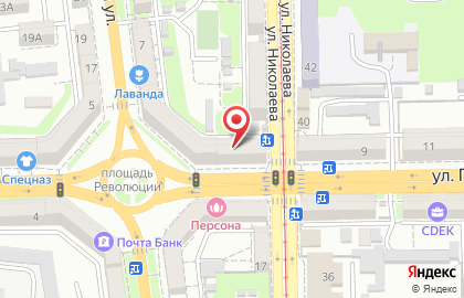 Салон связи Мегафон на улице Пожарского на карте