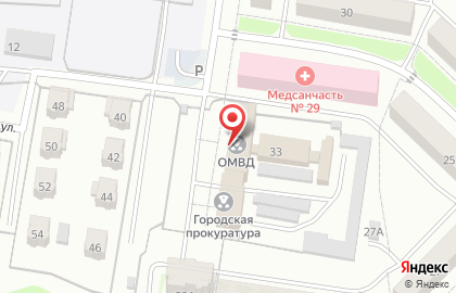 Управление ФСБ России в г. Новочебоксарске на карте