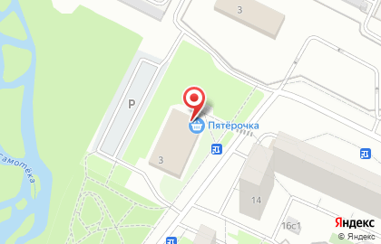 Супермаркет Пятёрочка на Мелиховской улице на карте