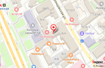 Milan Pizza на Воронцовской улице на карте